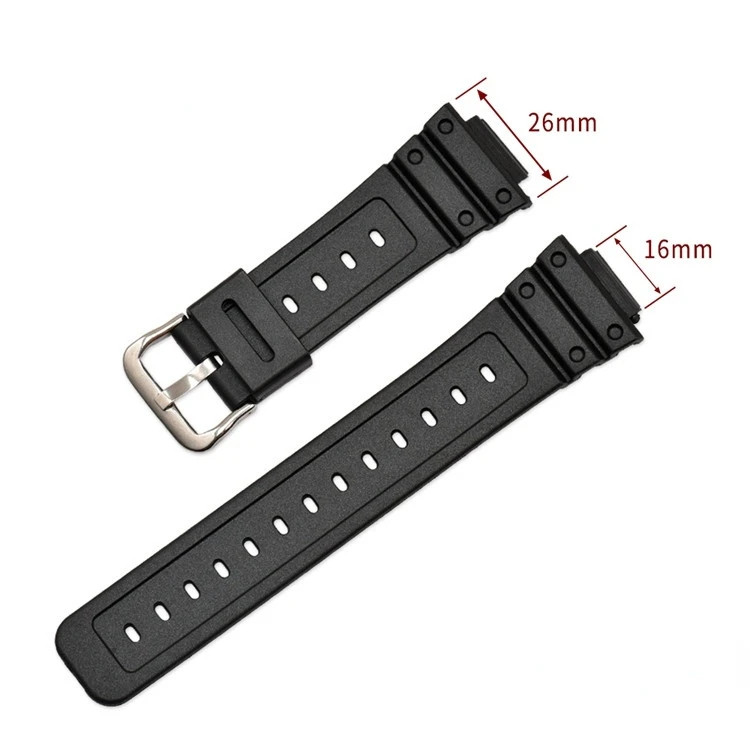 ตัวเลือกสินค้า สายยาง TPU สำหรับ Casio G-Shock 9052 5600 6900 Series
