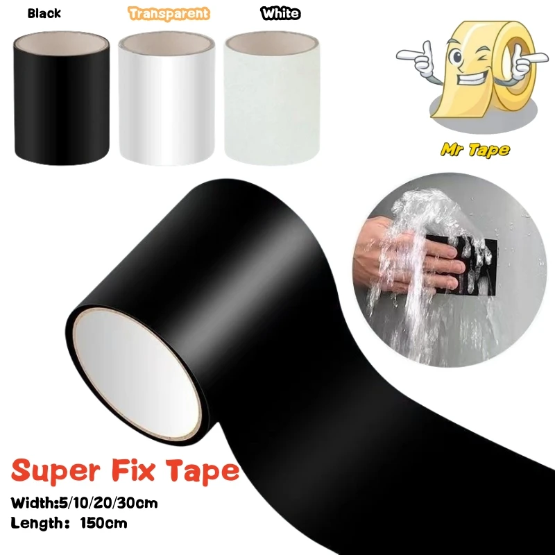 Width5102030cmwaterprooftapeFixTapesPatchBondSuperStrong