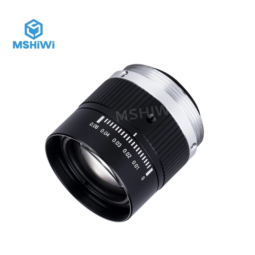 

5MP FA Lens C Mount 6mm 1/1.8" F2.0 Machine Vision Fixed Focal Lens Industrial Camera Manual Iris Lens for ITS Applications