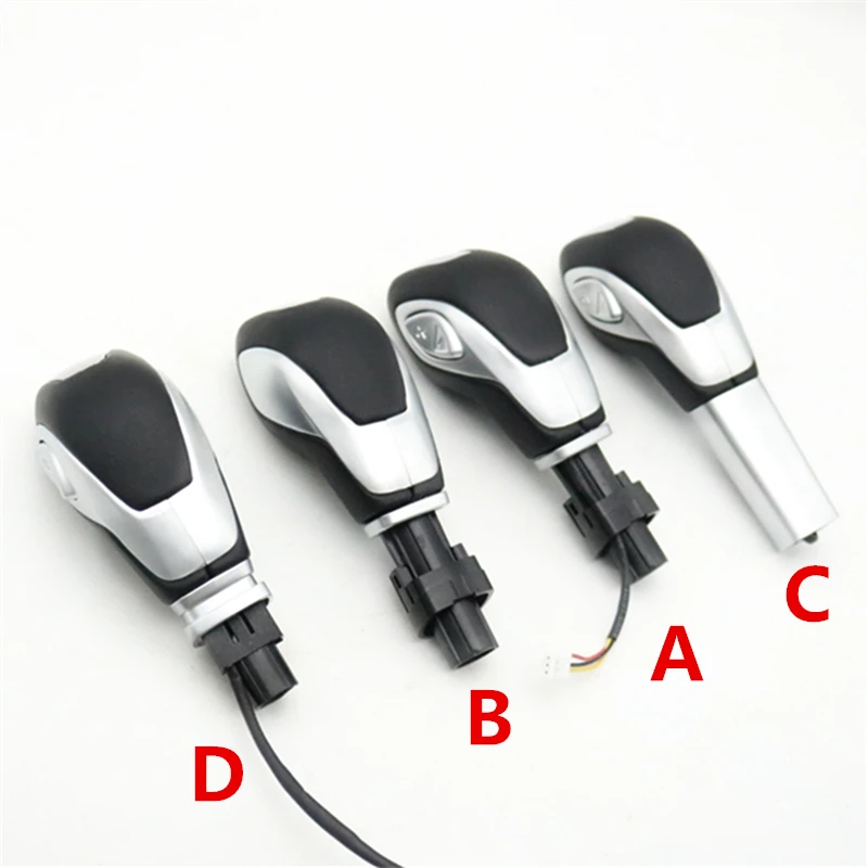 Pomello Cambio Automatico Per Ford Mondeo Kuga MK1 - Nero/Argento - Foto 2