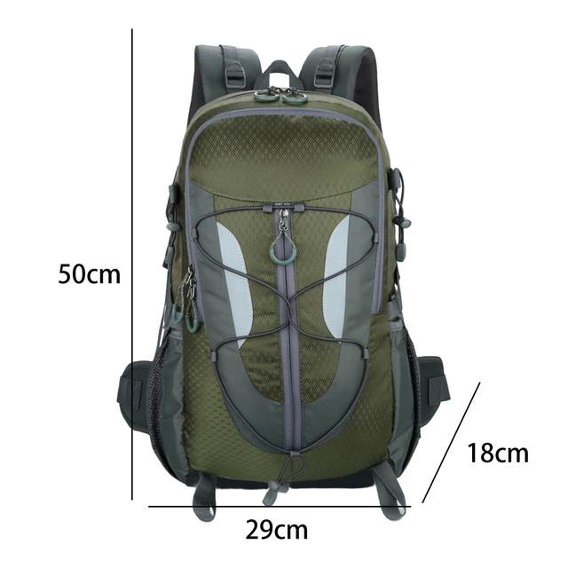Hiking Backpack Portable for Men and Women Waterproof 30L Camping Rucksack for Running Hunting Mountaineering Climbing Trekking