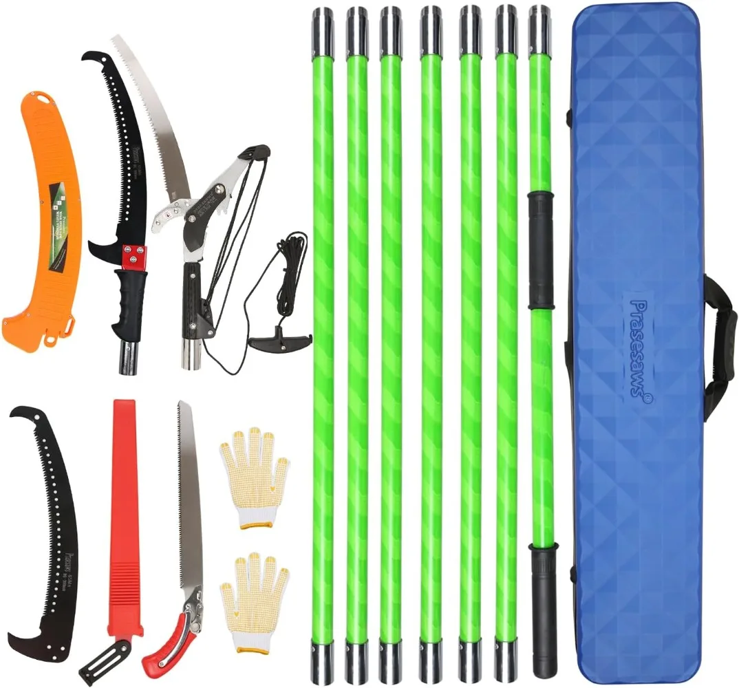 

Pole Saws for Tree Trimming Hand Saw High Branch Scissors Set Alloy Saw Blade Hand Pole Saws for Sawing and Shearing
