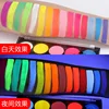 15 Colors Glow In Dark Water Based Body Face Painting Non-toxic Diy Paint Kit 3