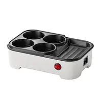 Omelette Pan  Automatic Household Small Omelette Pan  Plug-in Burger Maker  Breakfast Multifunctional Sausage Omelette Maker 1