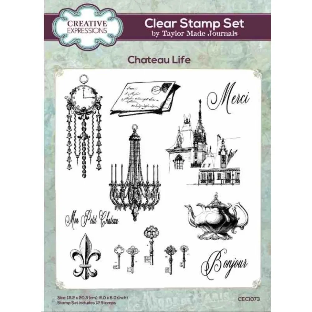 

Штампы Chateau Life для скрапбукинга, фотоальбома, бумажных карт