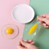 New Sticky TPR Rubber Eggs Squeeze Kitchen Food Toy Pretend Play Cooking Fried Egg Omelette Gags Joke Kids Relieve Stress Toys 4