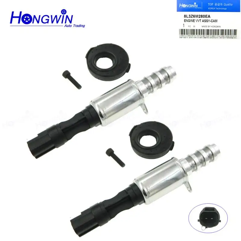 

8L3Z6M280A 3L3Z6M280EA Engine Variable Timing Solenoid VCT Solenoid w/ Seal& Screw For FFord F150 F250 F350 Expedition Explorer