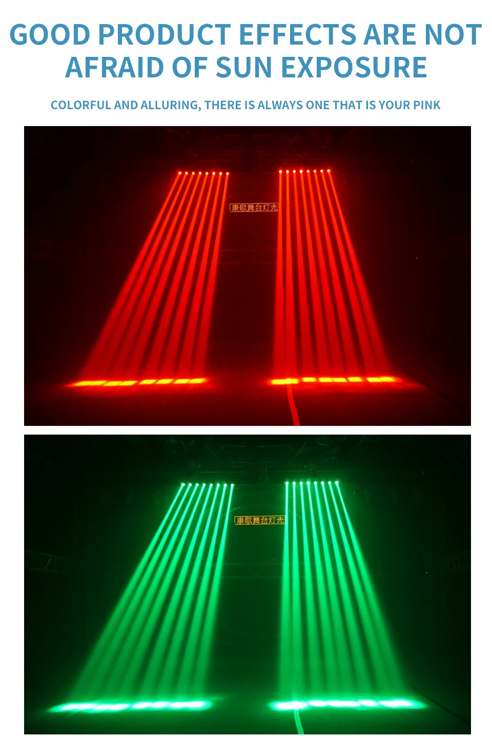 LED Beam RGBW 8x10W Moving Head Light DJ Disco Bar Stage Light DMX512 Moving Hea