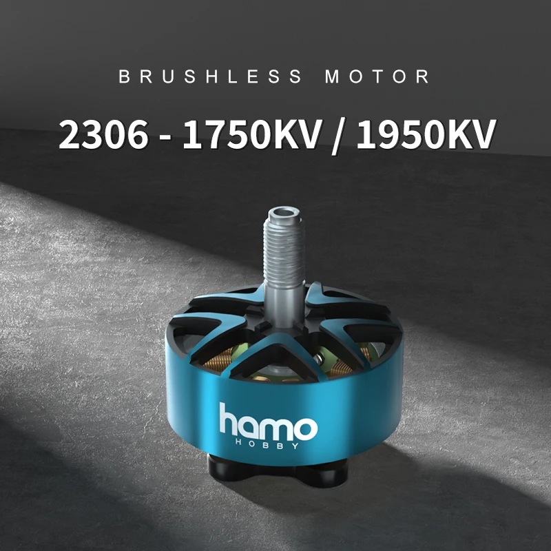Moteur Brushless 2306 1750KV/1950KV pour Drone FPV Course