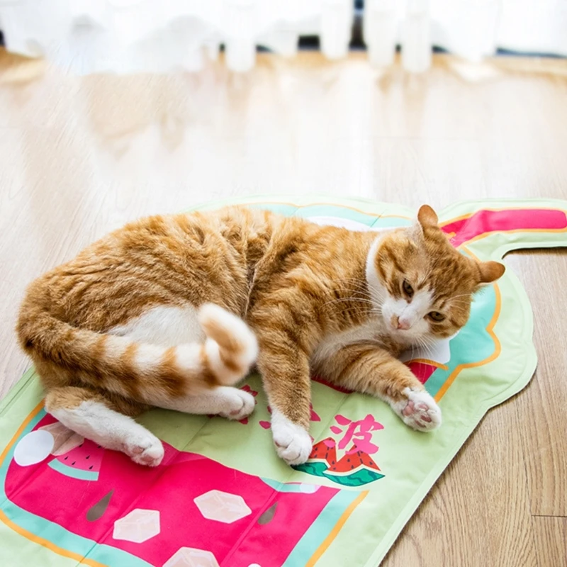 

Soft Cat Bed Cushion for Small Medium Large Cat Soft Summer Must-Have Cat Summer Cool Cushion Cooling Supplies
