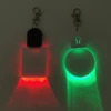 10Pcs Led 3D Blank Acrylic Keychain RGB Colorful Night Light Key Pendant Lamp Christmas Gift DIY Key Ring Rechargeable Light 3