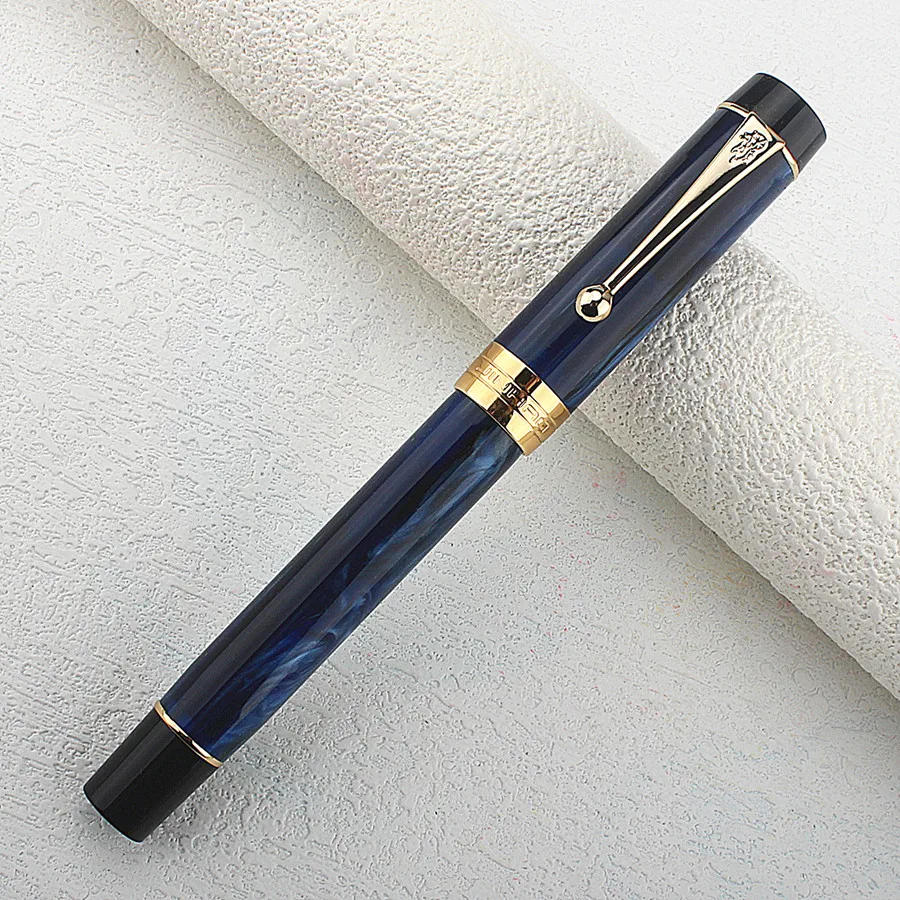Jinhao 100 penna stilografica in celluloide stile classico