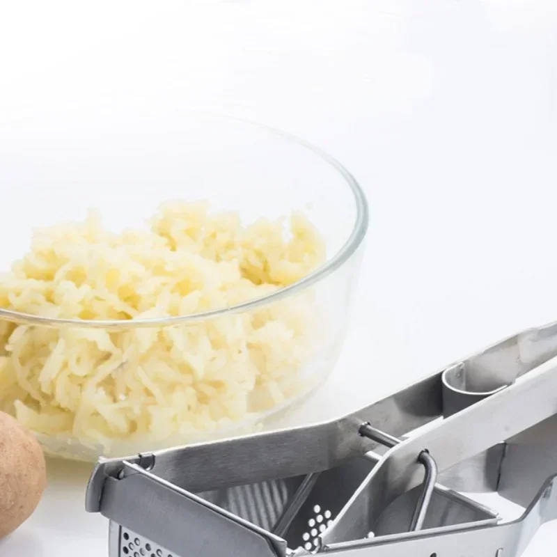 Potato Masher Potato Masher Ricer Manual Fruit Masher Stainless Steel Detachable Pumpkin Carrot Press and Mash Potato Tool