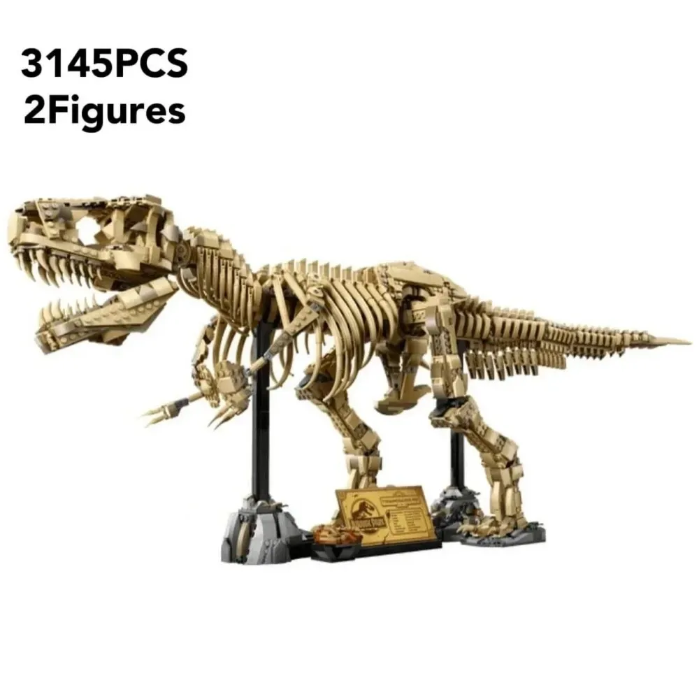 66809 MOC dinosaur fossil Tyrannosaurus Rex mosaic kit 3145