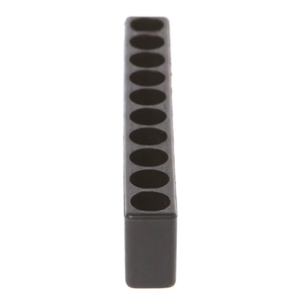 4 Stück Bit halter 10 Loch Sechs kant schaft Schrauben dreher Kunststoff Schrauben dreher Lagerung Schrauben dreher Bit halter Schrauben dreher Aufbewahrung sbox – Detail 12