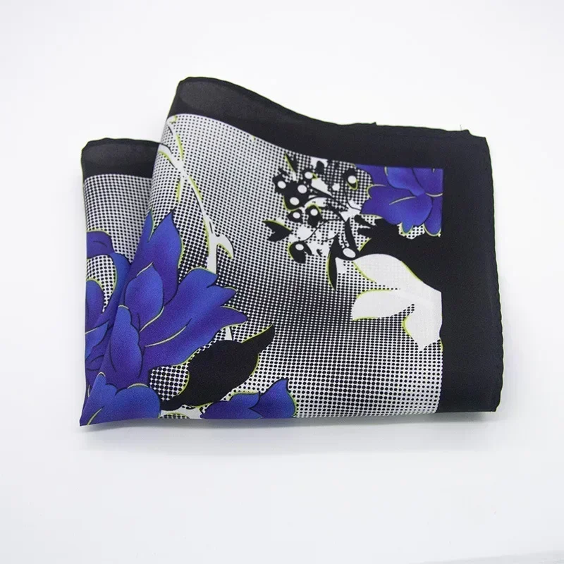 30*30cm real silk pocket square for men