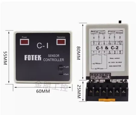 

Фотоэлемент управления датчиком фотоэлемент с базой 100% Новинка и оригинал