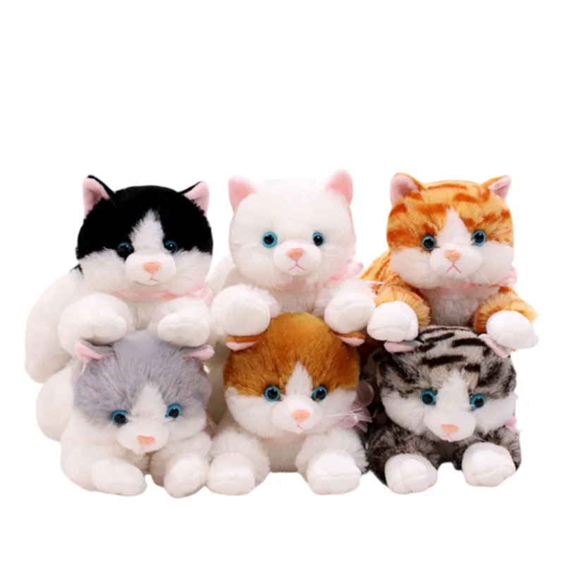 New Cute Creative All Size Music Cat Soft Plush Toys Accompany Dolls Sofa Decoration Girls Birthday Christmas Halloween Gifts