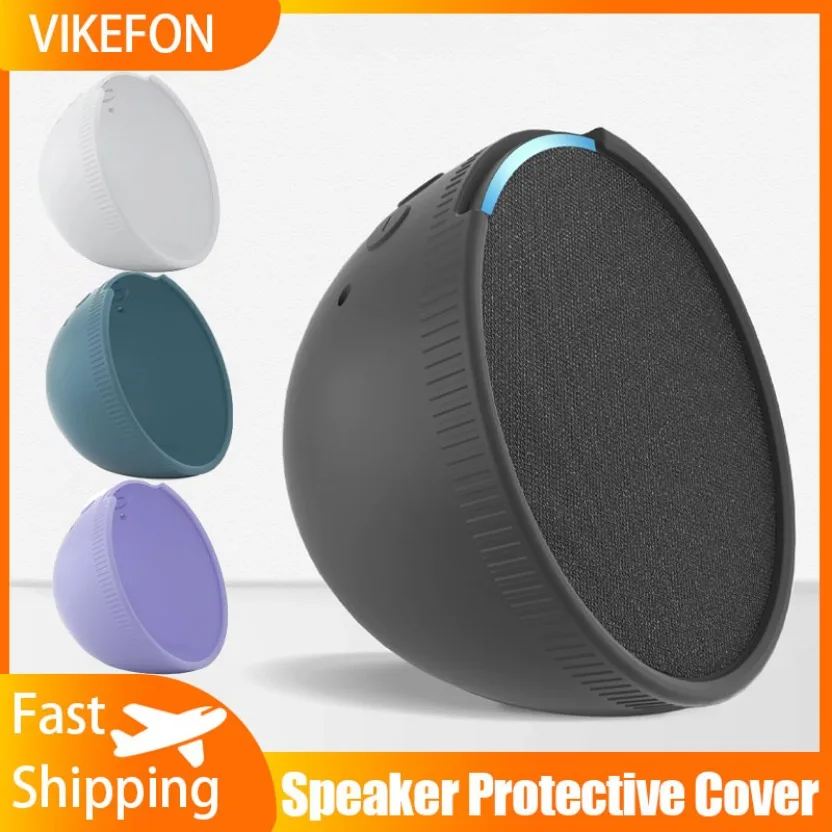 Portable Silicone Echo Pop Speaker Protection Cover Anti Fall Waterproof Accessories For Echo Pop