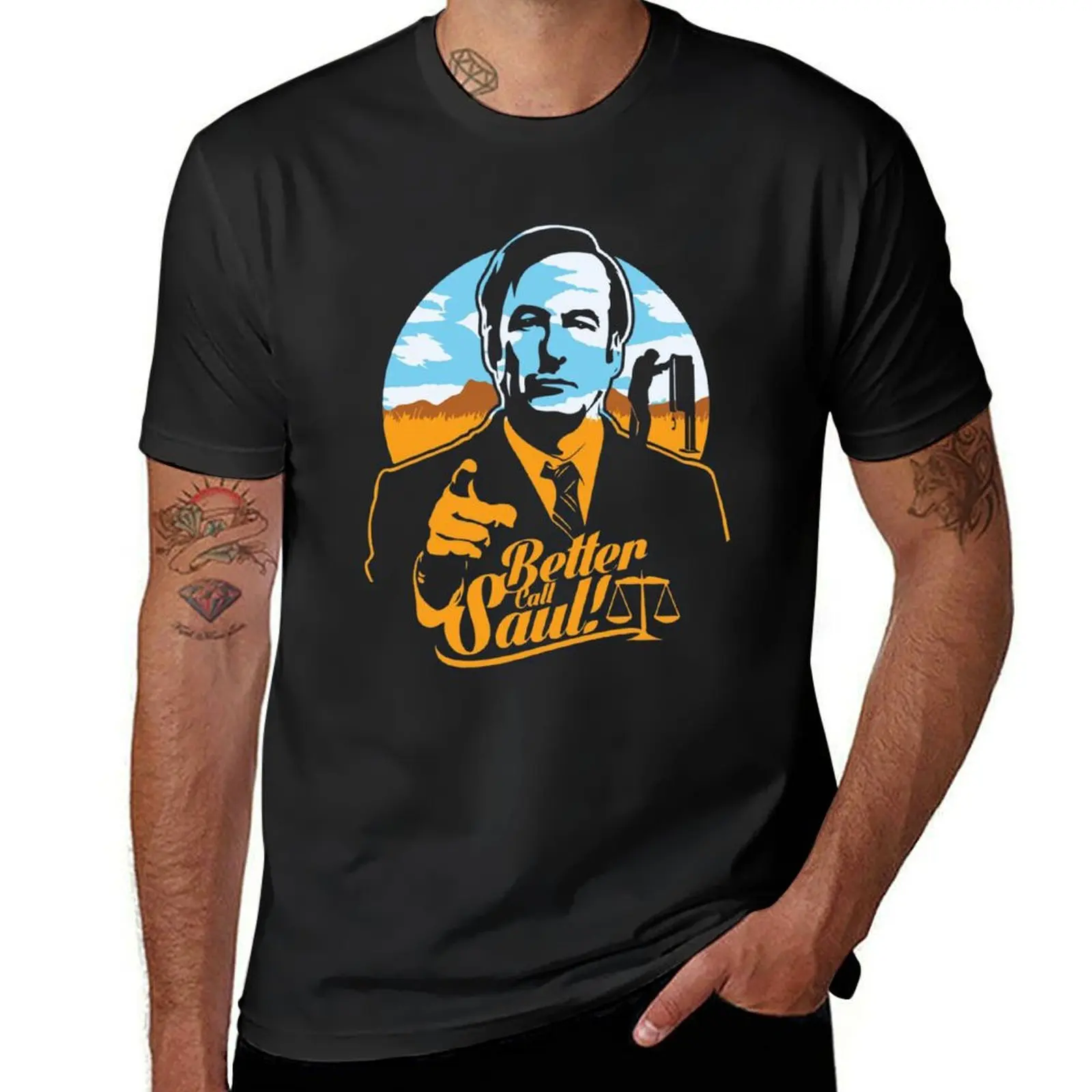 Better Call Saul T-Shirt customs design your own funnys cute tops Aesthetic clothing mens vintage t shirts
