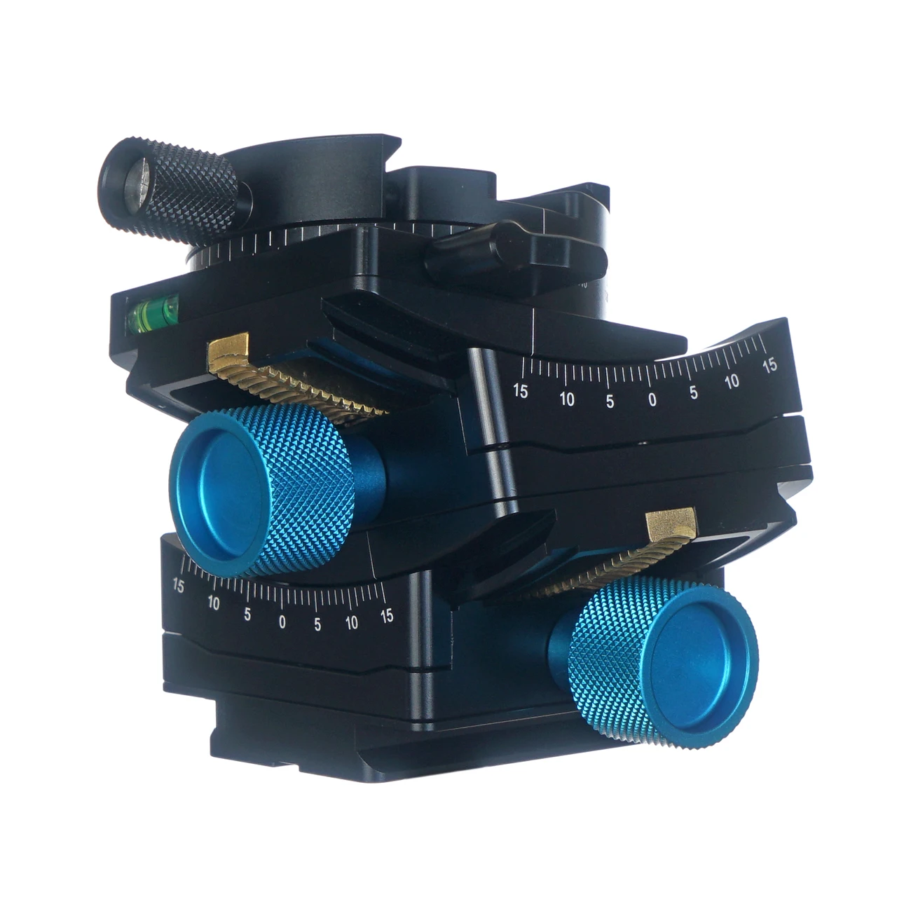 Swebo Gon 3D Worm Geared Leveling Goniometer Tripod Head Pan and 2-Way Tilt