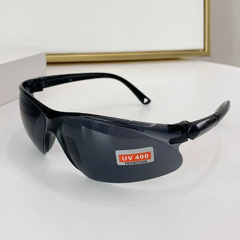 1Pcs Langlebige Arbeits Schutz Schutzbrille Staubdicht Schlagfest Radfahren Gläser Winddicht UV400 Sonnenbrille – Detail 6