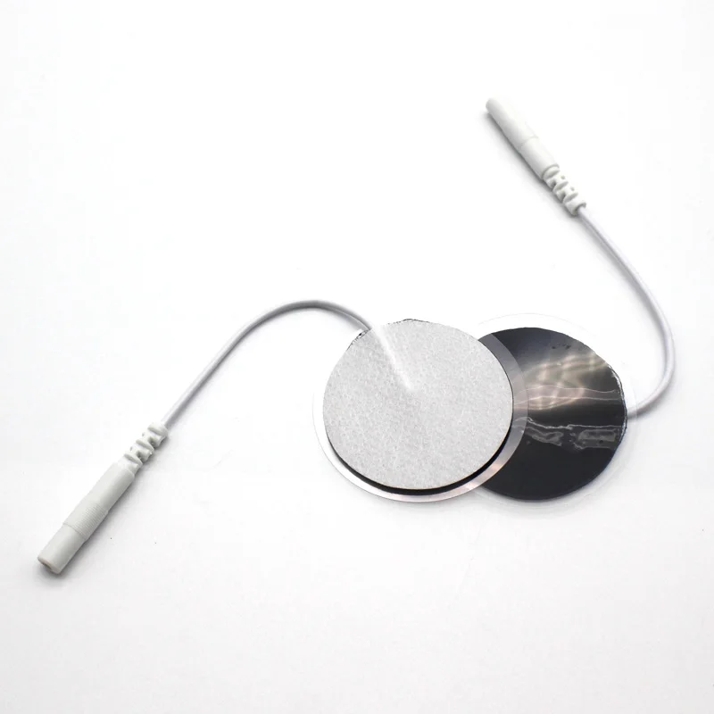 30/50/100Pcs 3.5cm Round EMS Pulse Gel Electrode Pads for TENS Acupunctu Massage Muscle Relax