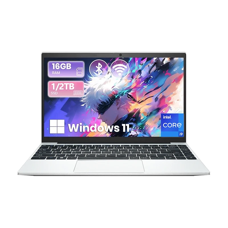 2025 Портативний ігровий ноутбук Intel Core i9 8950HK Windows 11 Por 16 ГБ RAM 1 ТБ 2 ТБ SSD 14,1-дюймовий ноутбук Офісні ігри