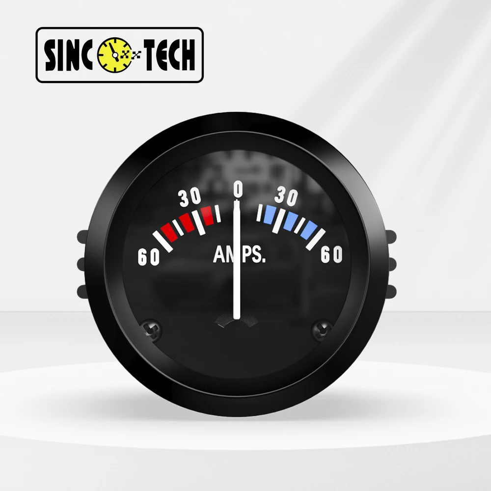 52Mm Sincotech Amps Gauge Automobile 60 Ampere Meter Serie 201
