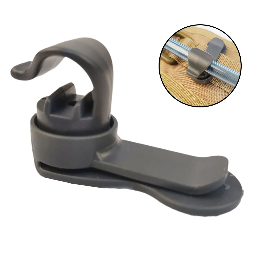 

Magnetic Tube Clip Water Bladder Clip Great For Hiking Camping Climbing 1 4.5*1.7*2.5cm Diameter: 12mm Gray Magnetic