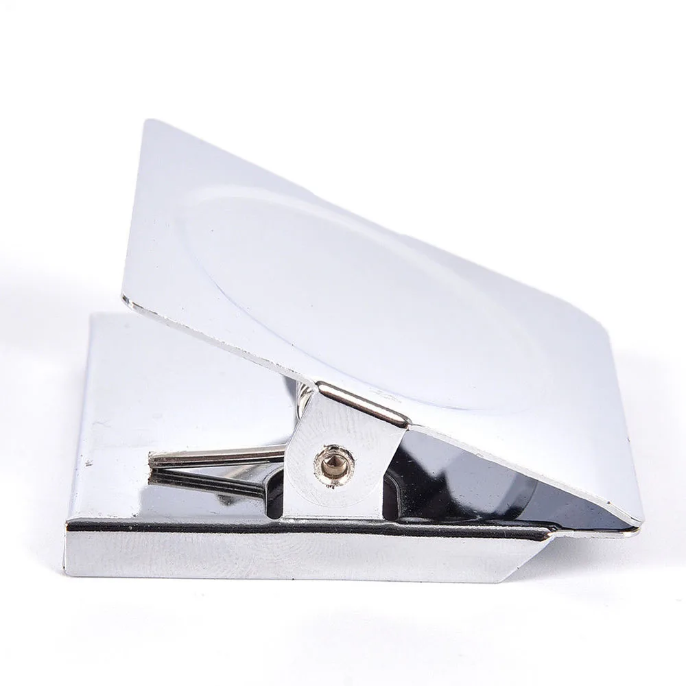 Square Metal Magnetic Clip Paper Clip Multifunctional Stationery Information Classification Folder Clips Memo Note Holder