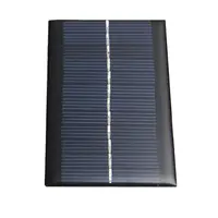 Mini panneau solaire 6V 1W, panneau d'énergie solaire Portable, Module de système solaire, bricolage pour téléphone Portable, batterie légère, chargeurs de jouets 6