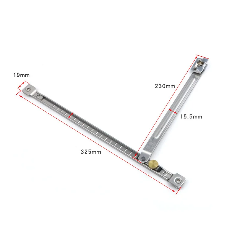 New Upgrade Punch-Free Children Safety Lock Windows Restrictor Windproof Brace Stopper Security Sash Locks Window Support Opener