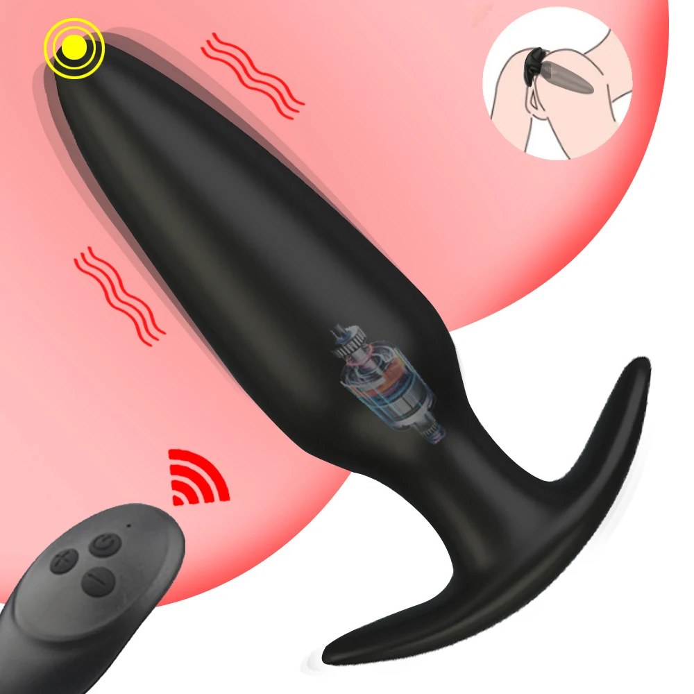 Vibration Butt Plugs Dildo Vibrator Prostata Massage Drahtlose Fernbedienung Anal Plug Vibrator Erwachsene Sex Spielzeug Für Mann/Frau 1