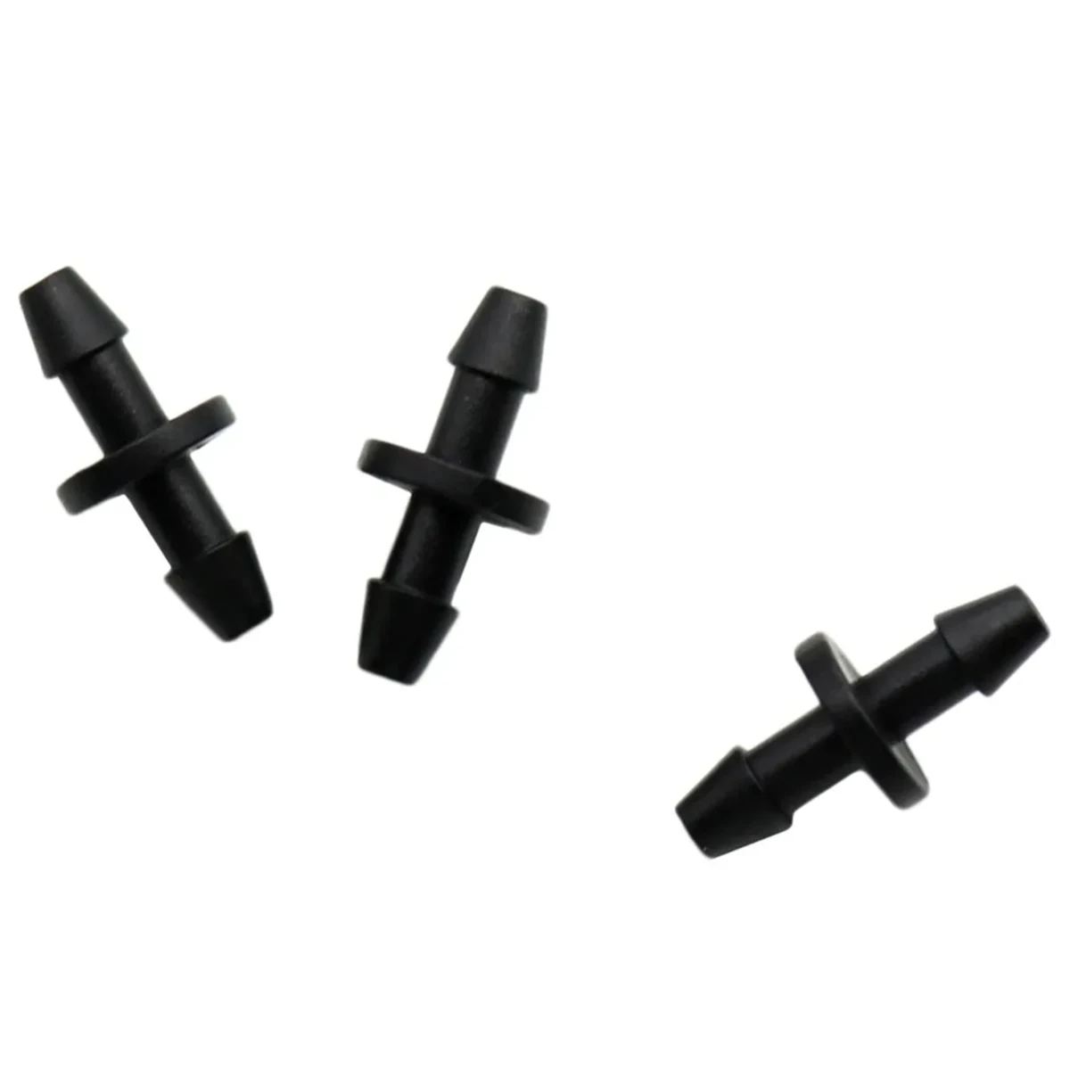 Hose Barbed Connector Agricultural Garden Irrigation Fittings 3/5mm 1/8" 50 Pcs