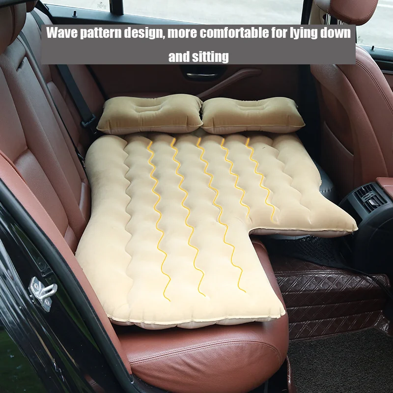 Folding Car Travel Rear Car Mattress Interior Bed Air Mats Camping Supplies Accessories Cushion Inflatable Tourism Mattress