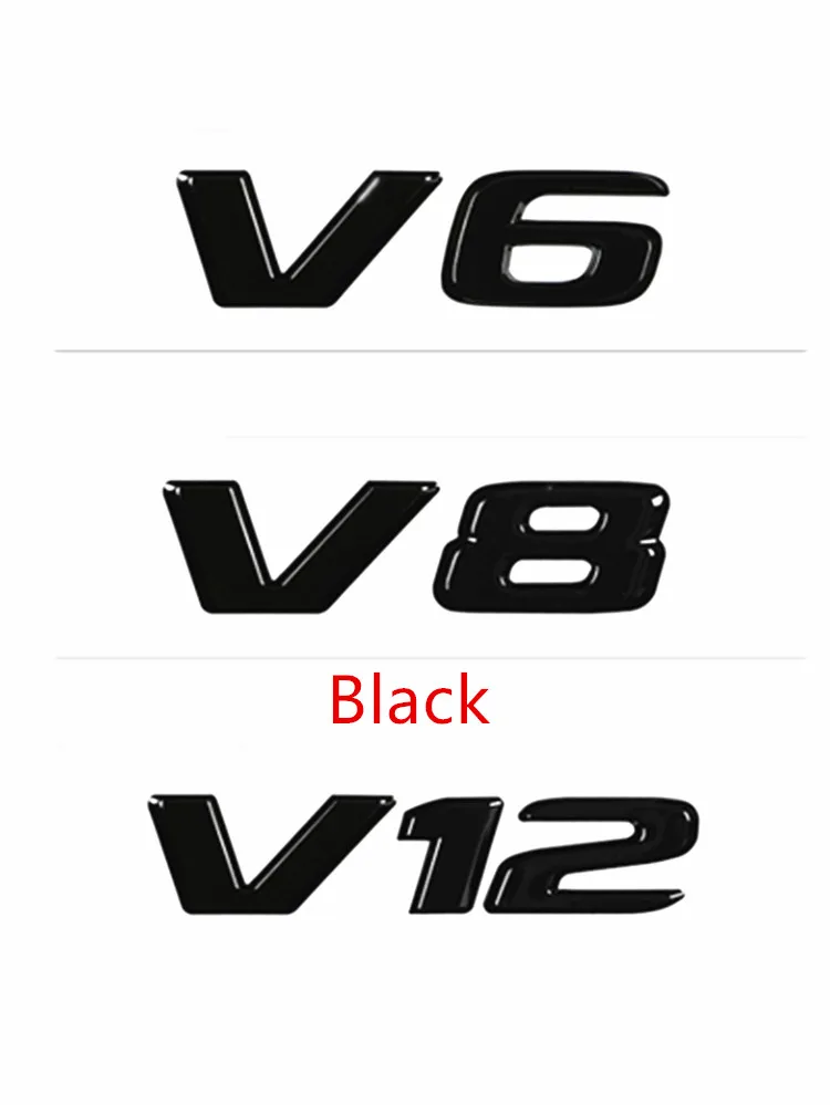 

3d наклейка на бампер Mercedes-benz с модифицированными листьями, 2 шт., AMG v 6V 8V12, надпись, логотип кузова автомобиля, Модифицированная надпись, наклейка на бампер