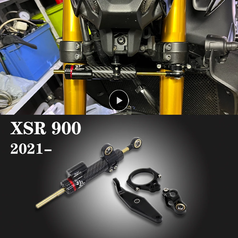 NewMotorcycleAccessoriesAdjustableSteeringDamperStabilizerFitForYAMAHAXSR900XSR900