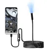 7.0MM TYPE-C Endoscope Camera IP67 Waterproof 6 LEDs Adjustable USB Android Flexible Inspection Borescope Cameras for Phone PC 1