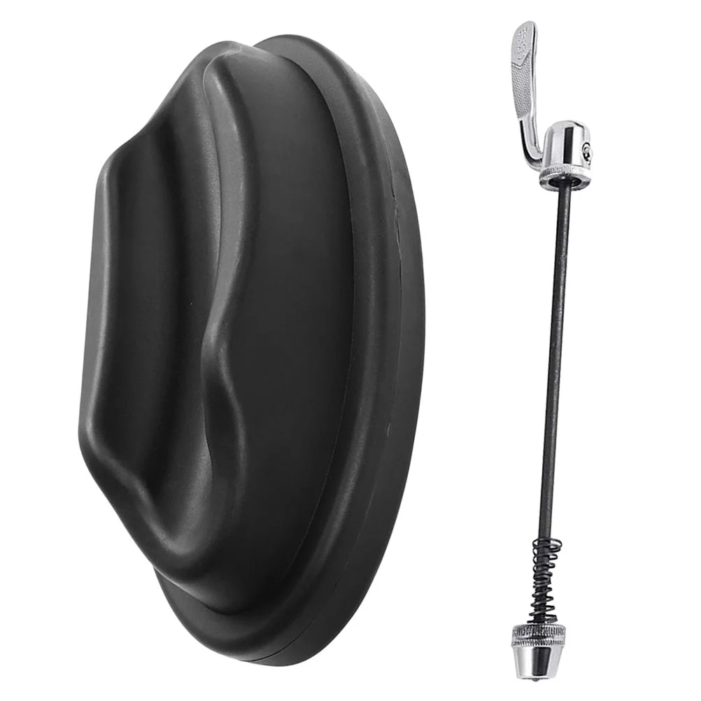 

1 Set Front Wheel Riser Block for Bike Riding Stable Bike Training Stand Plastic Bike Front Wheel Block