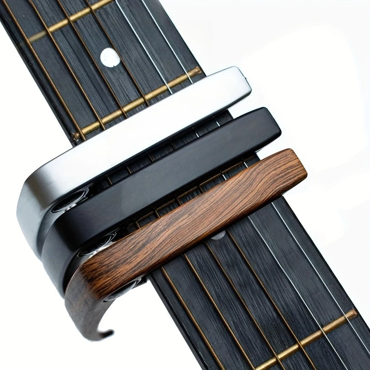 1pc Aluminum Alloy Guitar Capo Quick Change Capo for Acoustic Electric Guitar Precise Tuning & Easy Clamp Durable