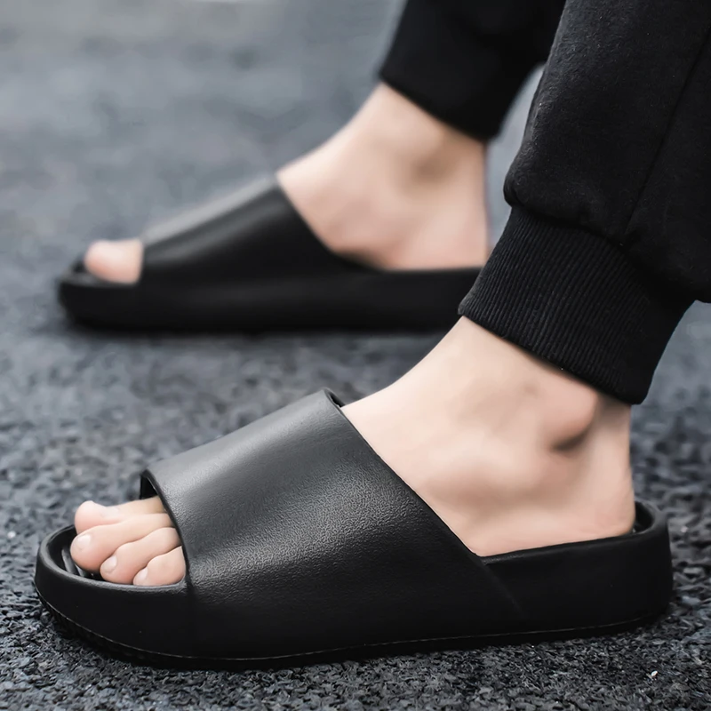Cloud Slippers for Men Flip Flops Beach Sandals Bathroom Non-Slip Slides Men Women Slippers Indoor House Shoes Male Slipper