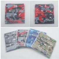 Спортивная бандана на открытом воздухе, военный шарф-труба, рыбалка, велоспорт, тактический походный чехол для лица, гетры, полумаска, повязка на голову для мужчин и женщин — изображение 4