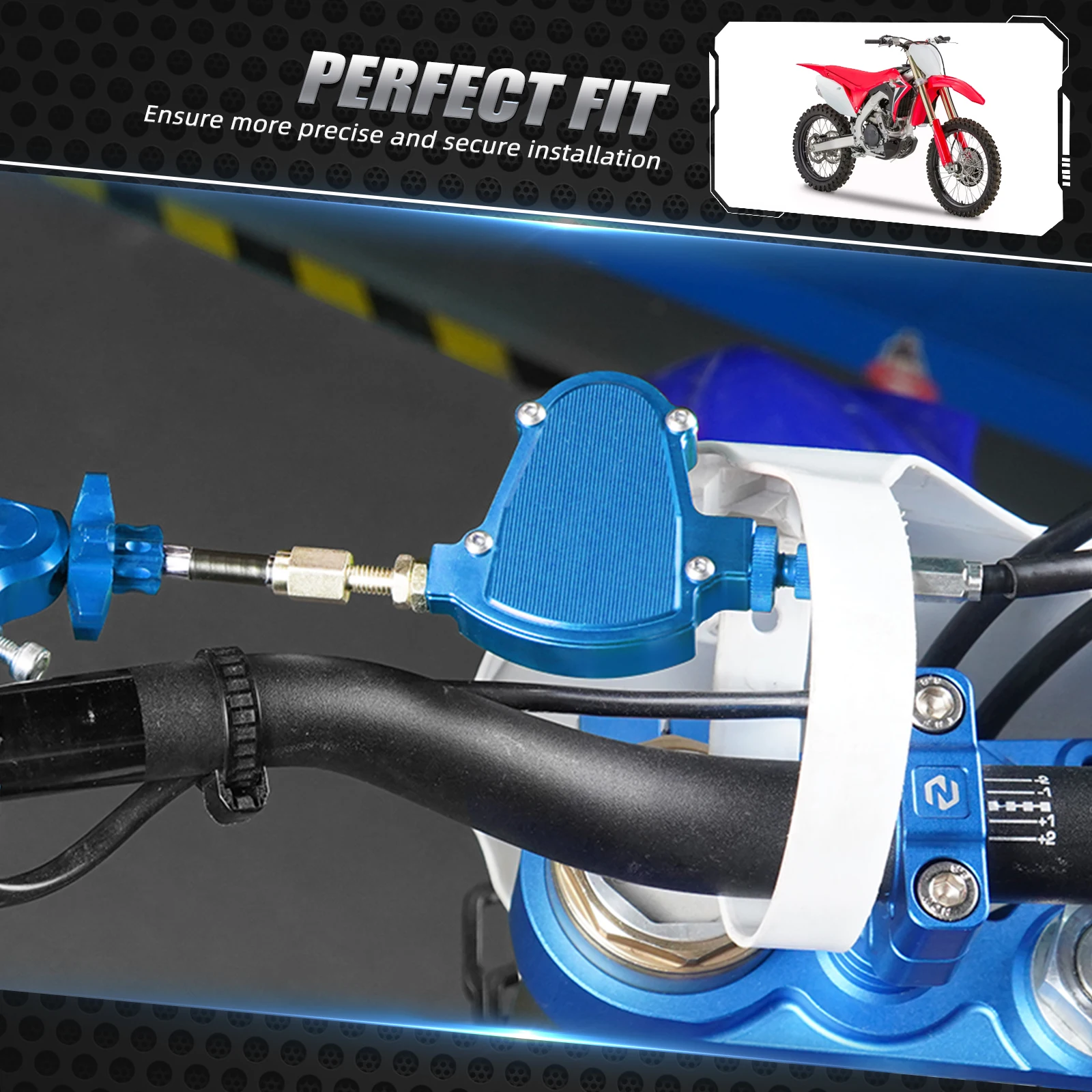 CNC Stunt-Kupplung Einfaches Zugkabelsystem für SUZUKI DRZ400E DRZ400S DRZ400SM RM65/85/100/125/250 RMZ250 RMZ450 GSX-R1000 GSX-R600 – Detail 3