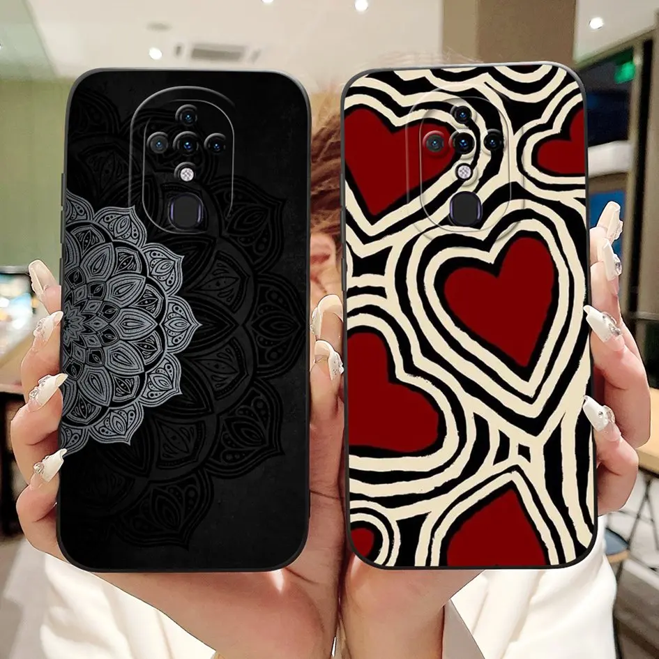 Fashion Pattern Shockproof Case with Camera Lens Protection