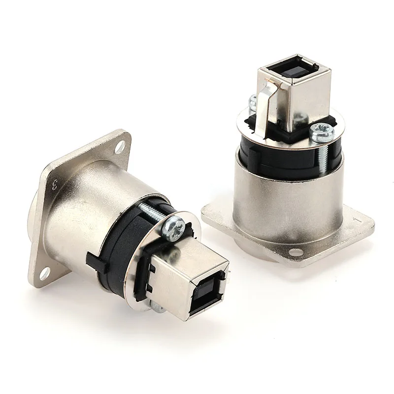 Type D USB 2.0 Port A/BInterrotating Base Version 1.03 NAUSB-W D-shape Housing Dock Multimedia Date Chassis Connector Adapter 2