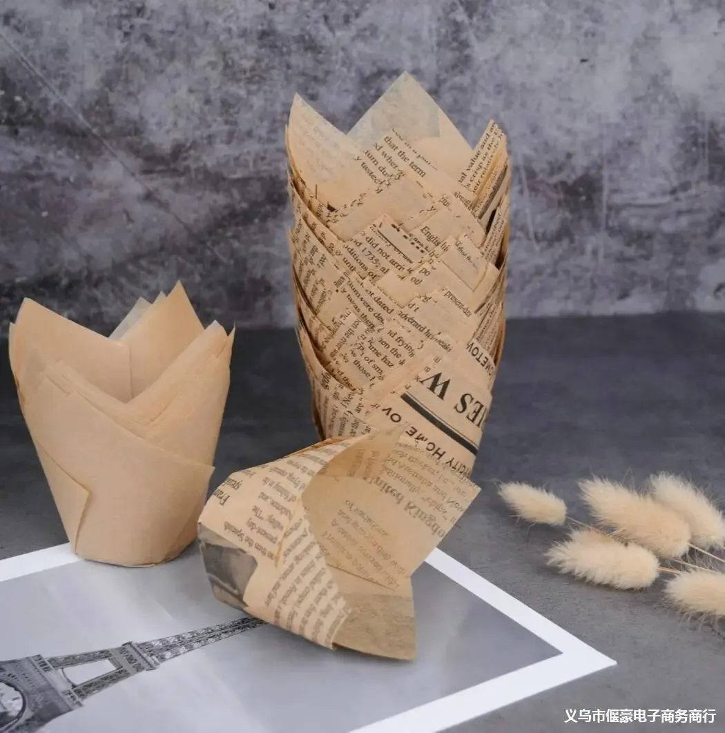Tulip Cake Paper Cup Baking Disposable