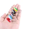 5pcs Waterdrop Metal Spoon Spinner Fishing Lure Set with Hook Artificial Bait Kit Crankbaits for Freshwater and Saltwater 1