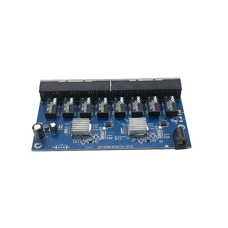 이더넷 네트워크 산업용 스위치 모듈, 5 포트, 10, 100, 1000M, 5V-16V