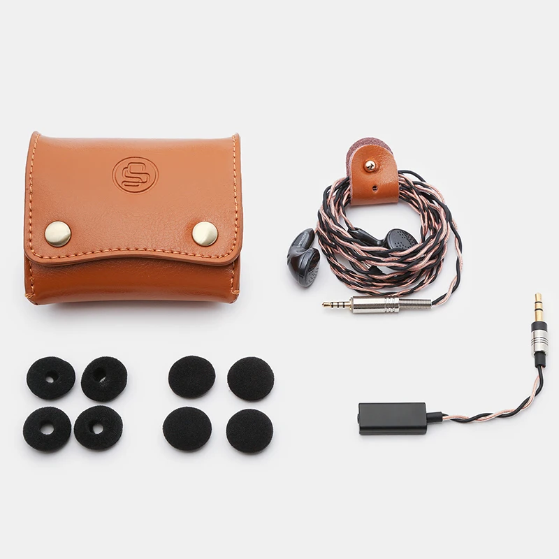 Simphonio Dragon D2+ SWD2plus Dynamic Driver Balanced 2.5/3.5 Audiophile Flat Head HiFi Music Monitor Stereo Earbuds Earphone